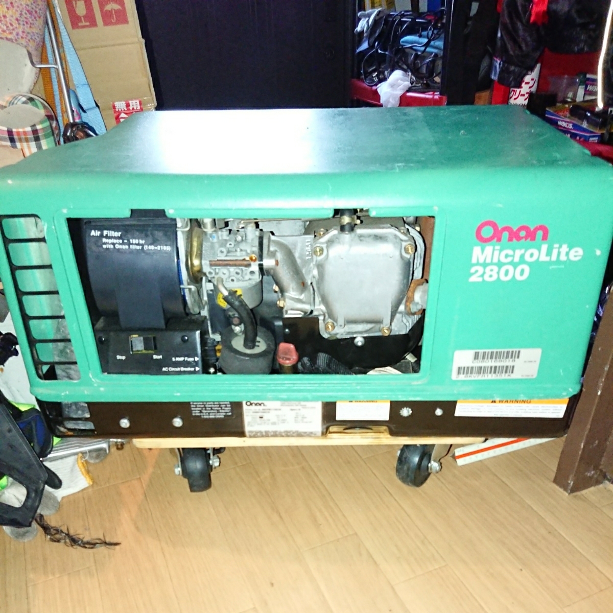 オナン 発電機 0 Onan 2，8kw マイクロライト2800 2800マイクロライト 
