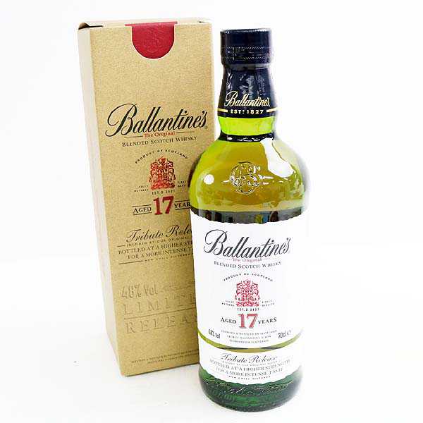 ☆古酒 箱付/Ballantine's(バランタイン) 17年 トリビュートリリース