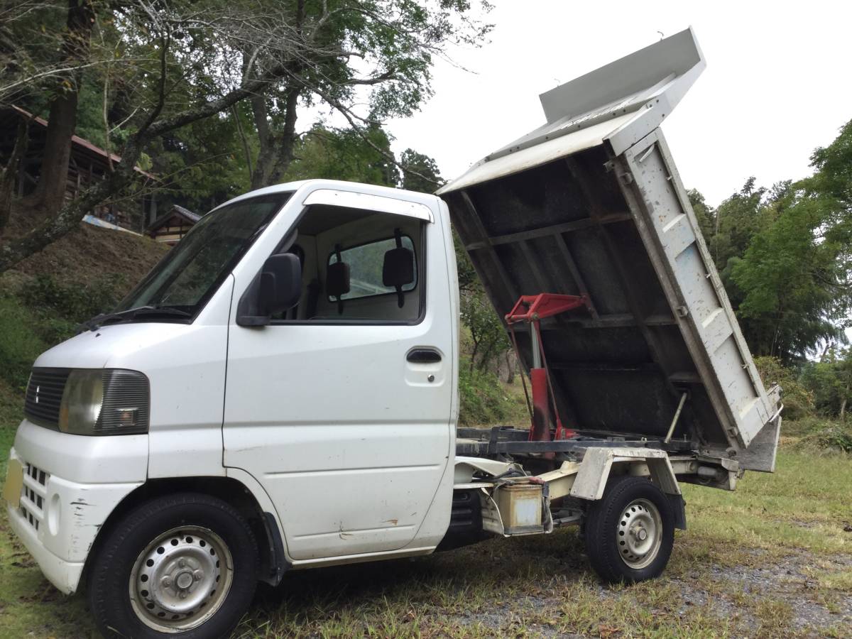 三菱 ミニキャブトラック PTOダンプ 4WD ダンプ ミニキャブ の中古車 
