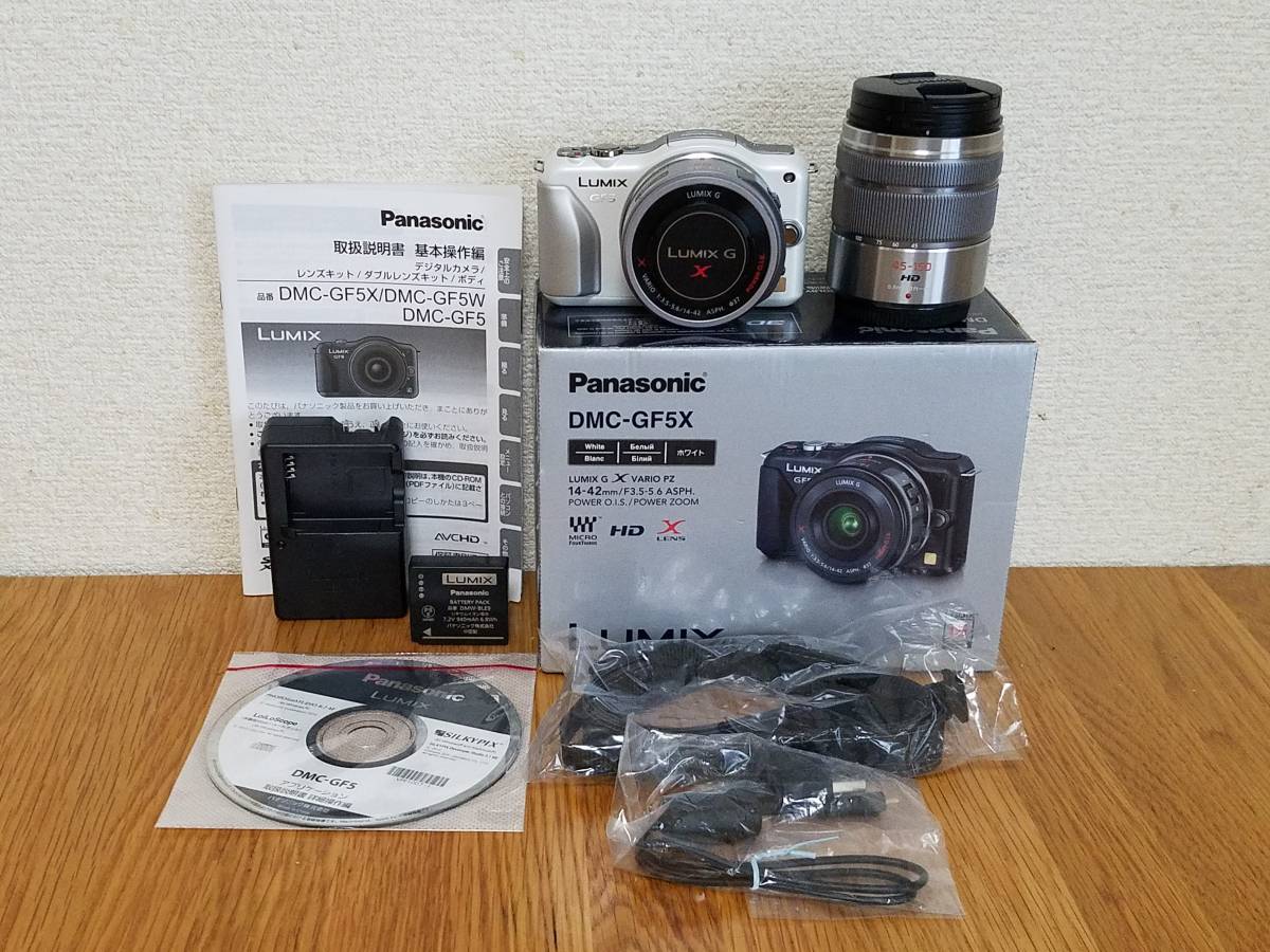 Panasonic DMC-GF5 14-42mmパワーズーム通電okジャンク DMC-GF5