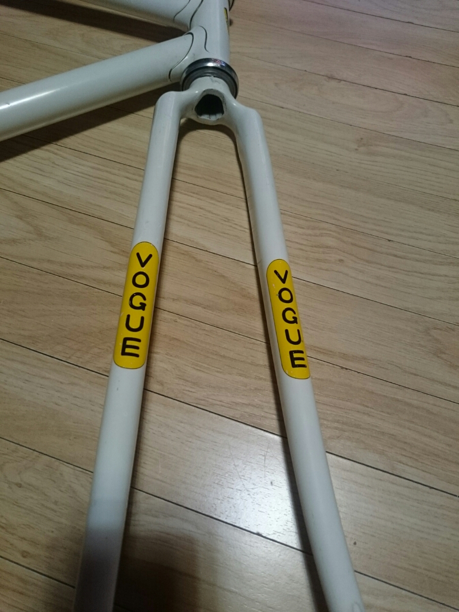 vogue オリエント工業 競輪メーカー ピスト 顔入り文字 フレーム 異形
