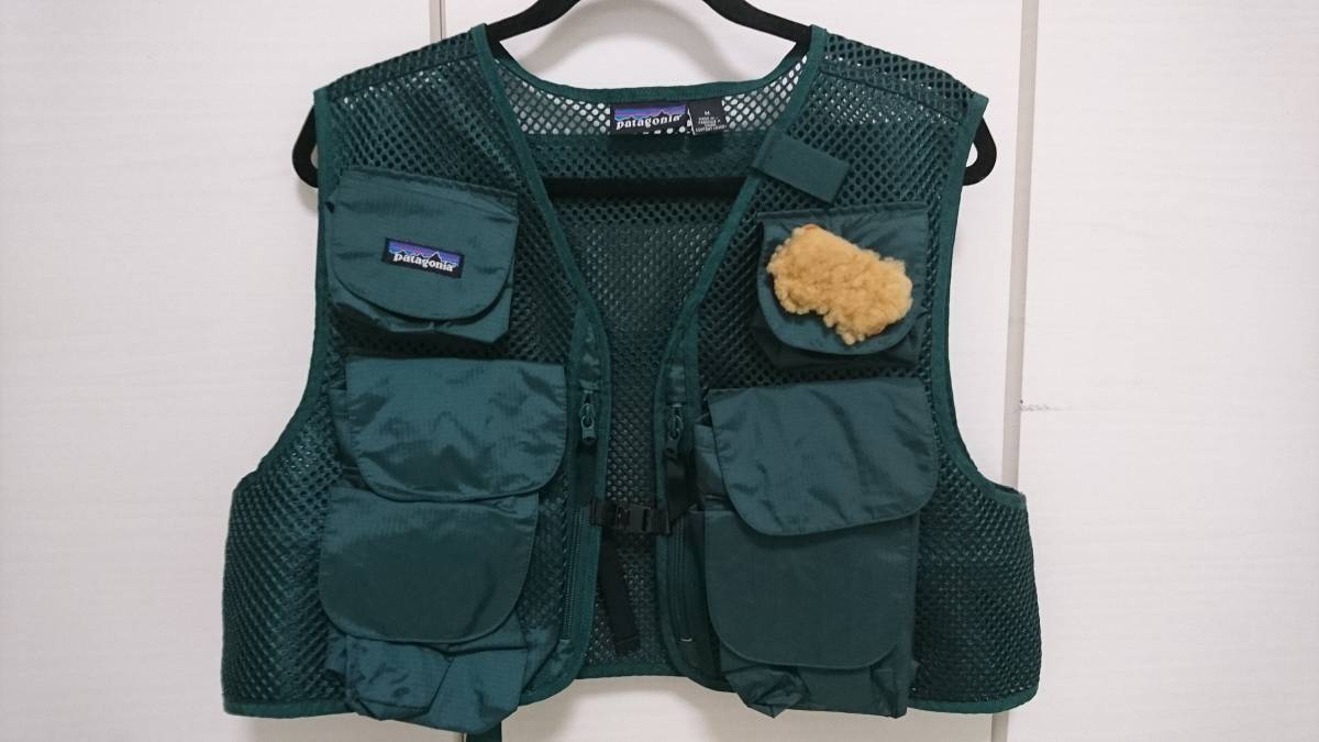 patagonia フィッシングベスト未使用２０年ぐらい前　パタゴニア