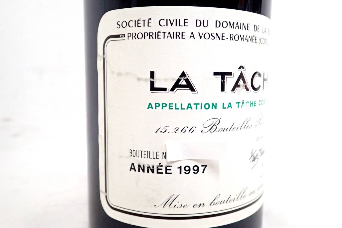 未開栓☆DRC LA TACHE ラターシュ 1997年 750ml