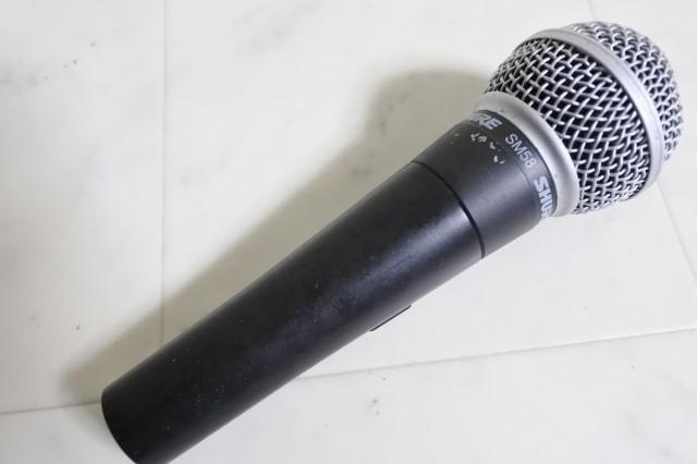 SHURE SM58 ダイナミックマイク　中古品