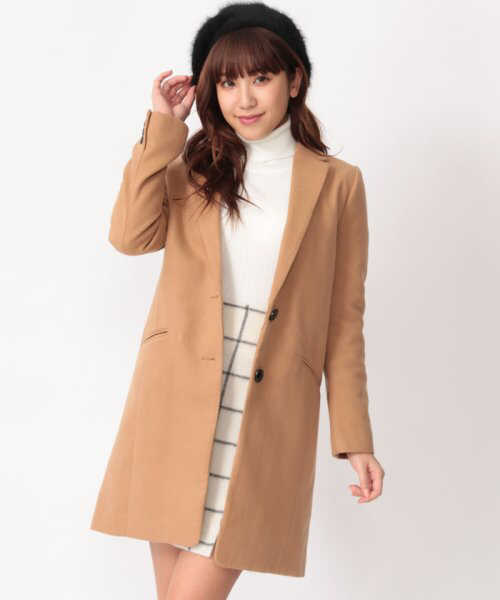 定番人気，お買い得 セシルマクビー チェスターコート ベージュ Mサイズ CECIL McBEE ロングチェスター(コート)｜売買されたオークション情報、yahooの商品情報をアーカイブ公開 - オークファン 女性用