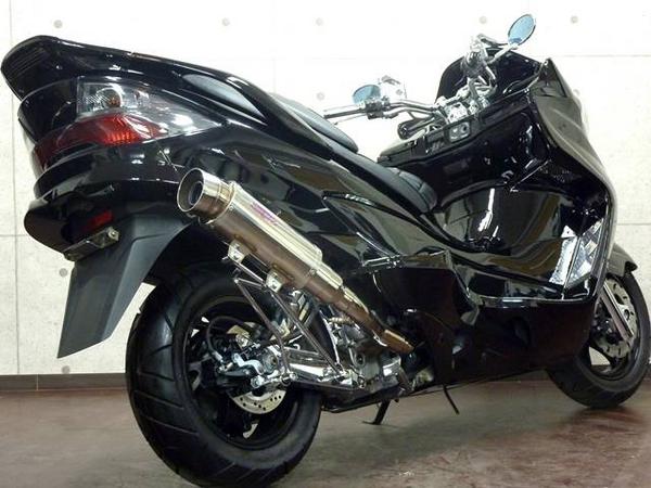 スカイウェイブ DARKHORSE ミドルアップ マフラー CJ44 45 46