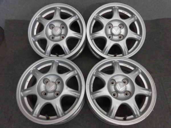 Ｄ５７４●ユーノス　ロードスター純正●14インチ4本●6J PCD100 OFF+45●