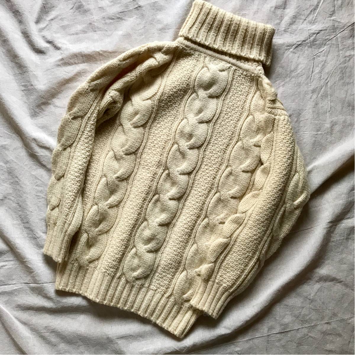 ヴィンテージ古着タートルネックセーター