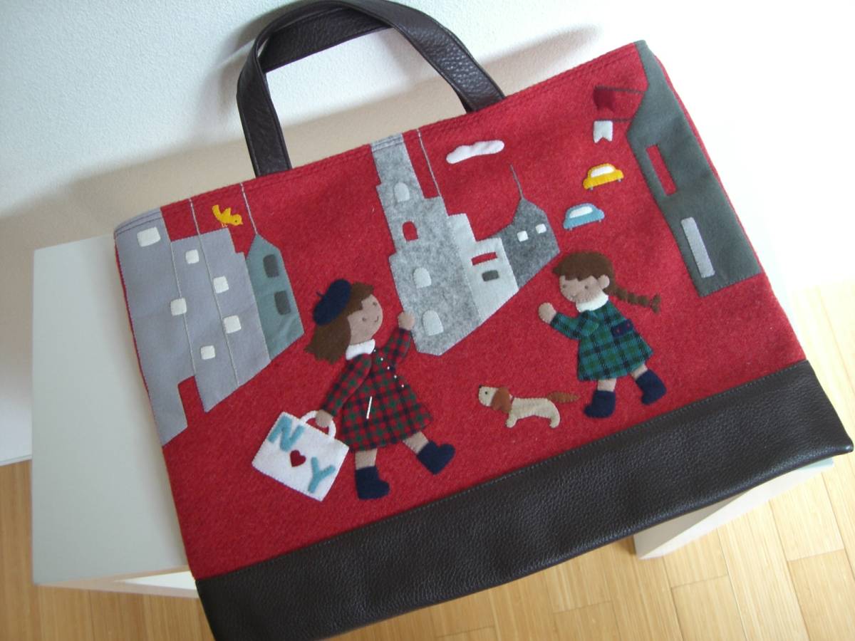 新品☆ 〇ファミリアXハリスツイード限定コラボ・レッスンバック〇 