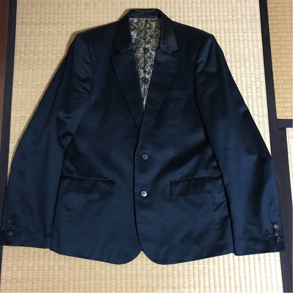 名作 ナンバーナイン カート期 リバティジャケット黒3 レア ショート 