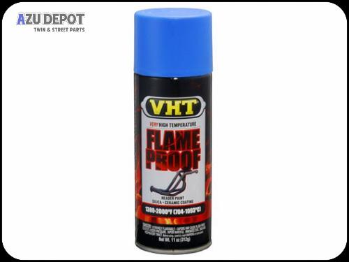 ☆オマケ有☆VHT耐熱スプレー ブルー ハーレー マフラー_1
