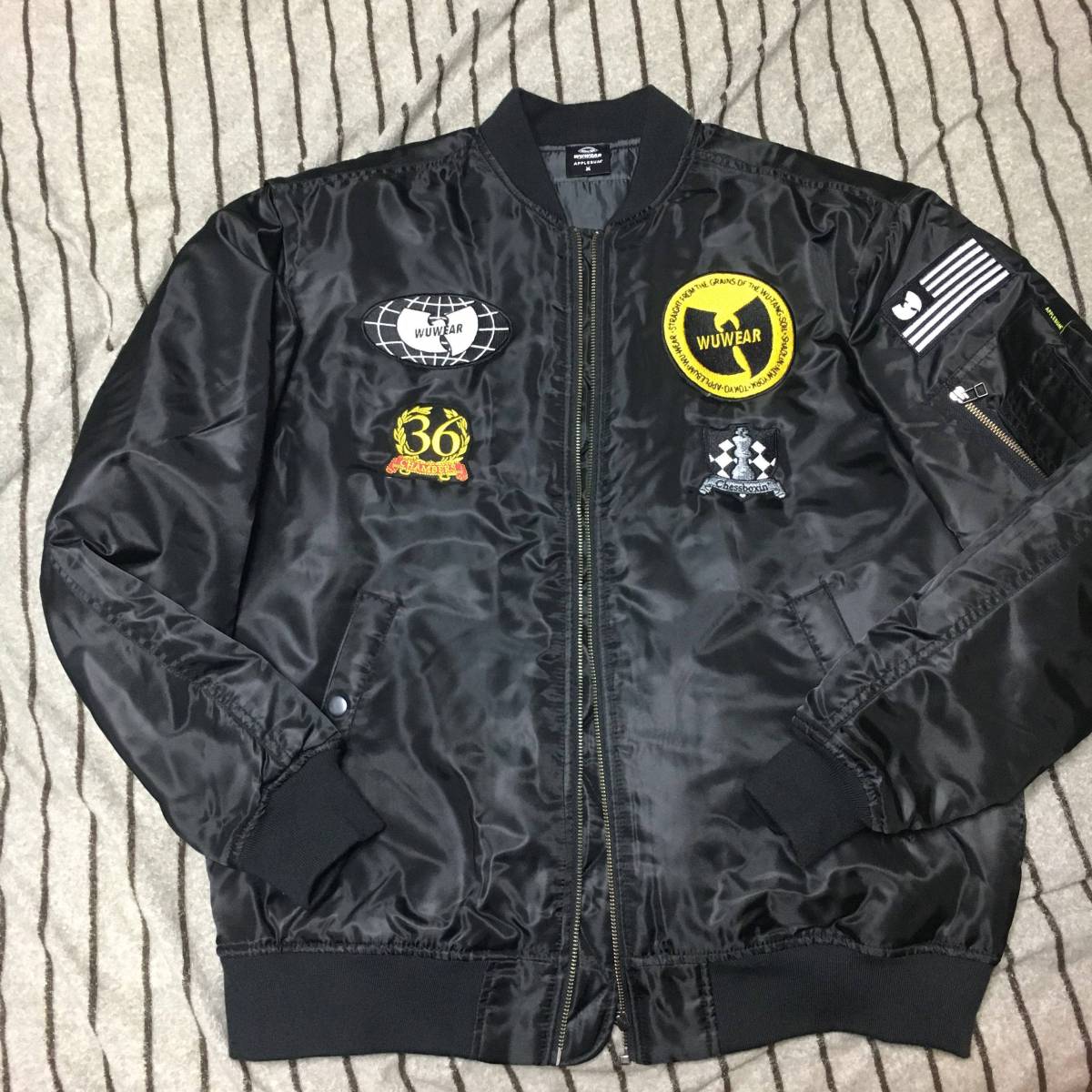 MA-1 Jacket Wrinkled ⁄ 0 | リバーシブル アップルバム APPLEBUM 