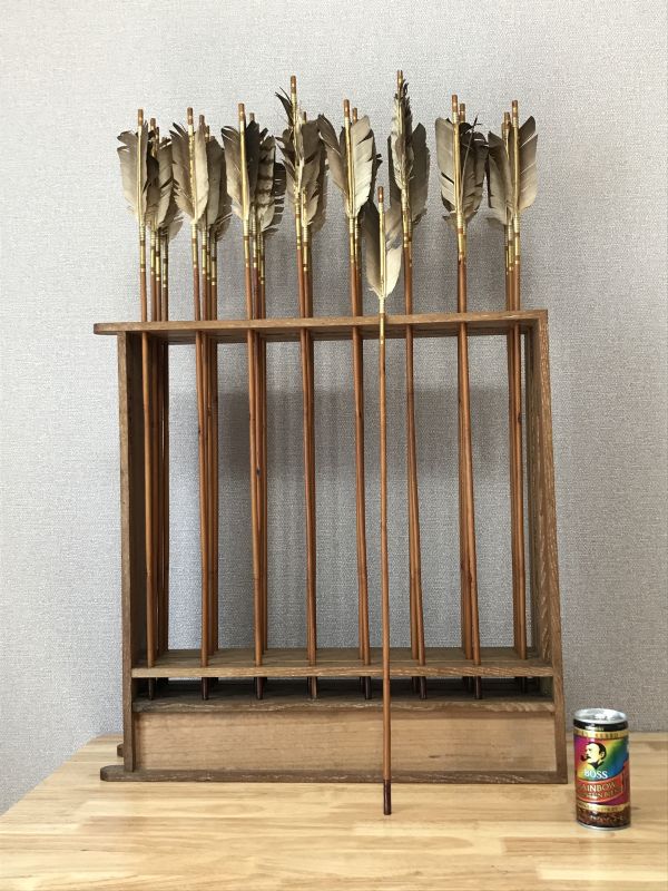 S10　弓道具　矢　　時代物　32本