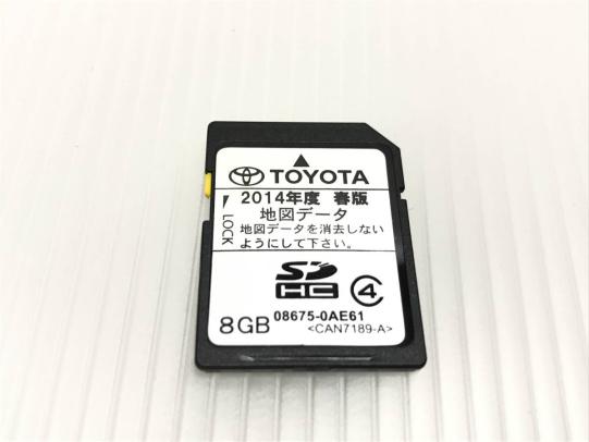 ★美品★ NSCPーW64（地図 2015年 第2.0.0版）トヨタ純正ナビ ③ 3○ 2014年度 春版 トヨタ純正 NSCP-W64 SDナビ 地図データ 08675-0AL61 -