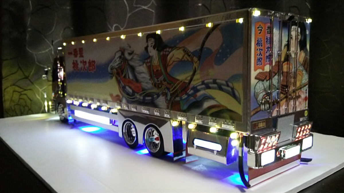 1/32プロフィア ラジコン フルLED電飾 トラック野郎 デコトラ RC の