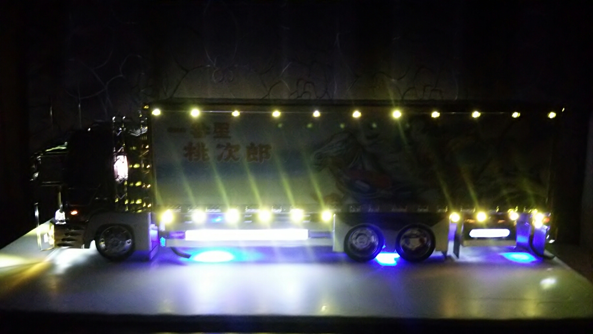 1/32プロフィア ラジコン フルLED電飾 トラック野郎 デコトラ RC の