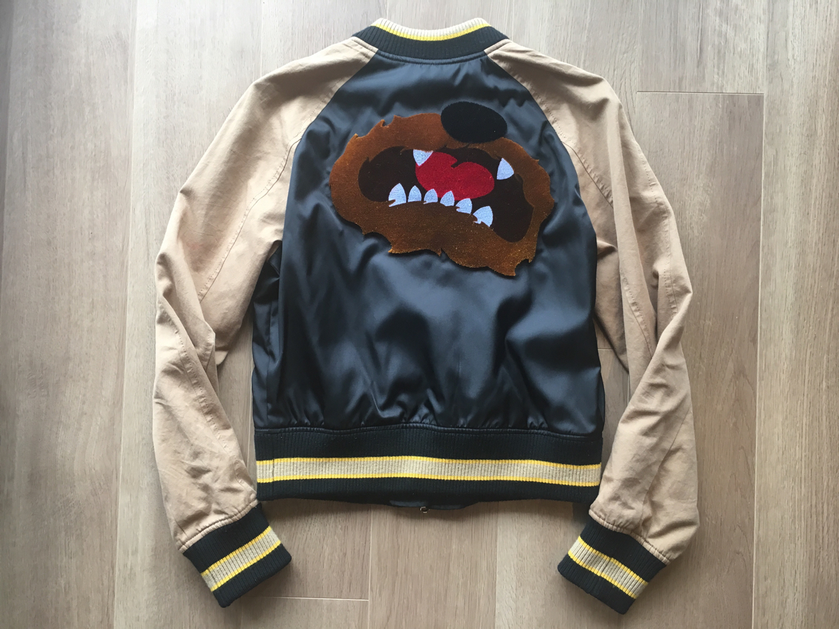 極美品】3.1 Phillip Lim☆フィリップリム☆スタジャン☆ファー☆くま☆