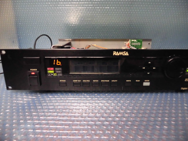 RAMSA/Panasonic WZ-DE40 デジタル マルチ イコライザー 動作品 Yahoo