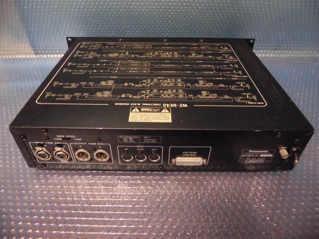 n*h様 RAMSA デジタルマルチイコライザー WZ-DE40 RAMSA/Panasonic WZ-DE40 デジタル マルチ イコライザー 動作品 Yahoo