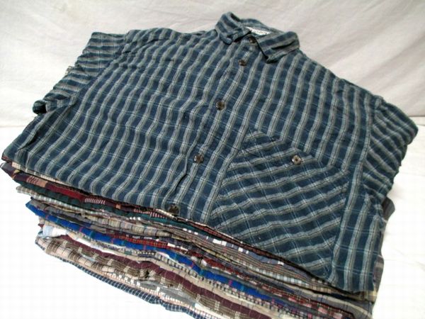 アメリカ輸入★長袖 チェック シャツ 40枚セット★古着卸 すべてM オススメ まとめ売り No.GU-7