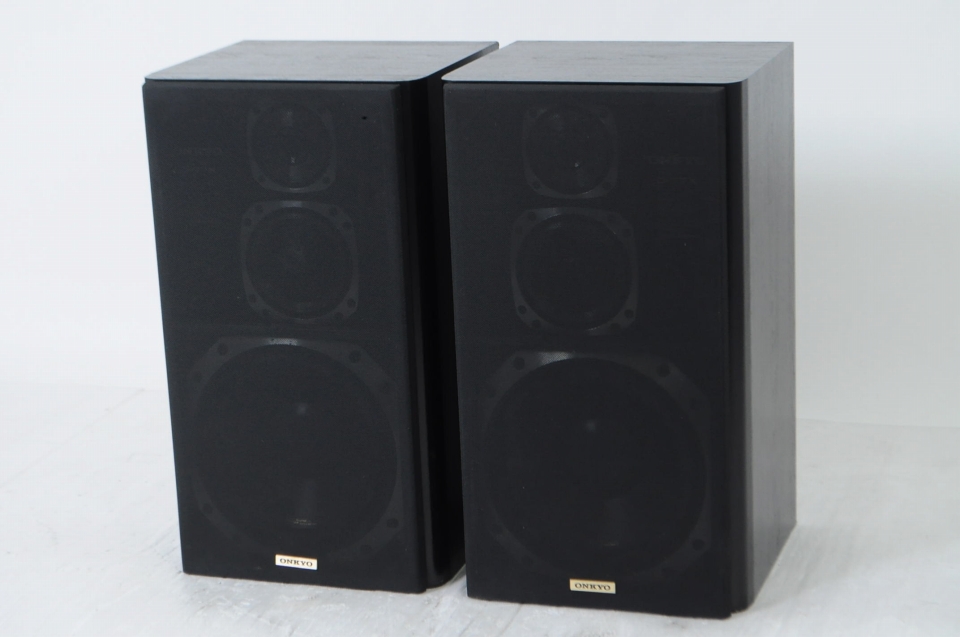 R-JC218 オンキョー ONKYO D-77X 3ウェイスピーカー ペア 現状品 ONKYO