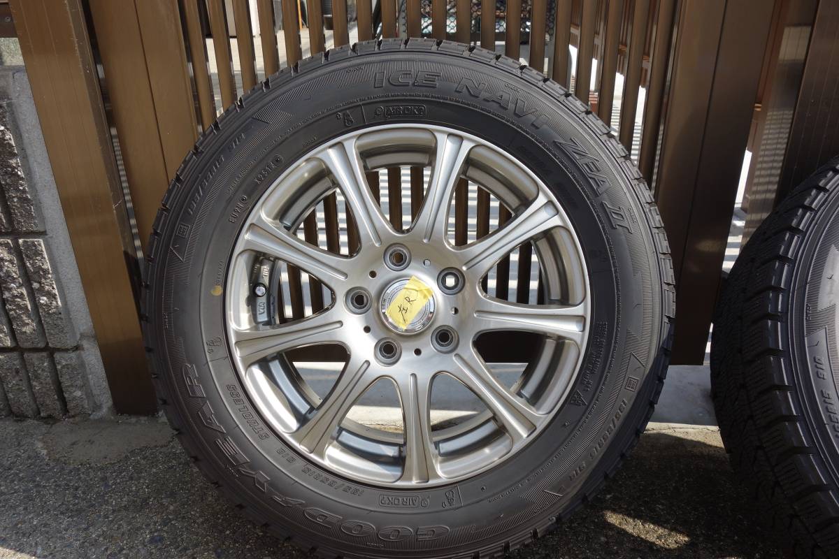 ☆ヴォクシー195/65R15スタッドレス タイヤ、アルミ4本セット中古☆ 冬 