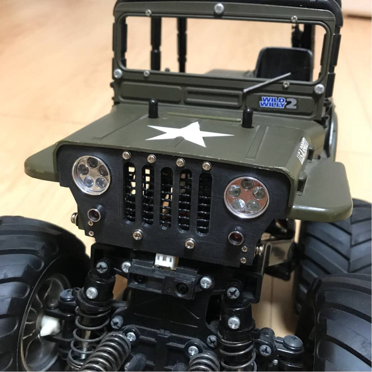 タミヤ 1/10RC ファイヤードラゴン ボディ、ステッカーセット 定形外