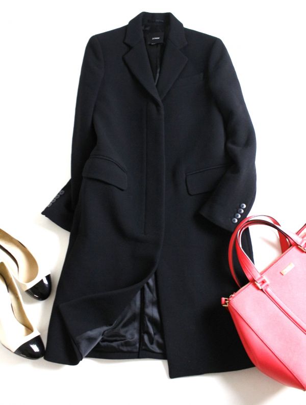 ☆定価4.6万*ジェイクルー J.CREW *上品で素敵なウール混チェスター 