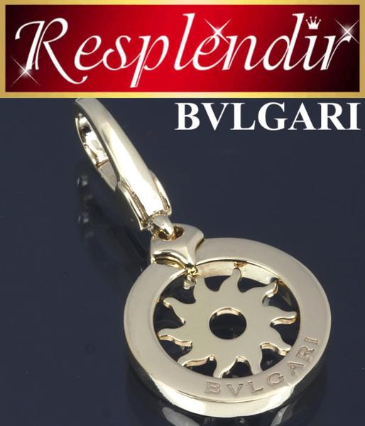 仕上げ済　ブルガリ　トンドサン　ネックレス　チャーム　K18YG