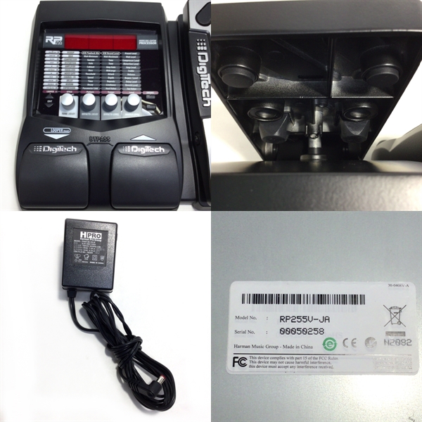 【中古】★DigiTech デジテック RP255 ギター・プロセッサー USBレコーディング・インターフェース*(1711063K02) RP255 : Digitech Recent Processor, RP355