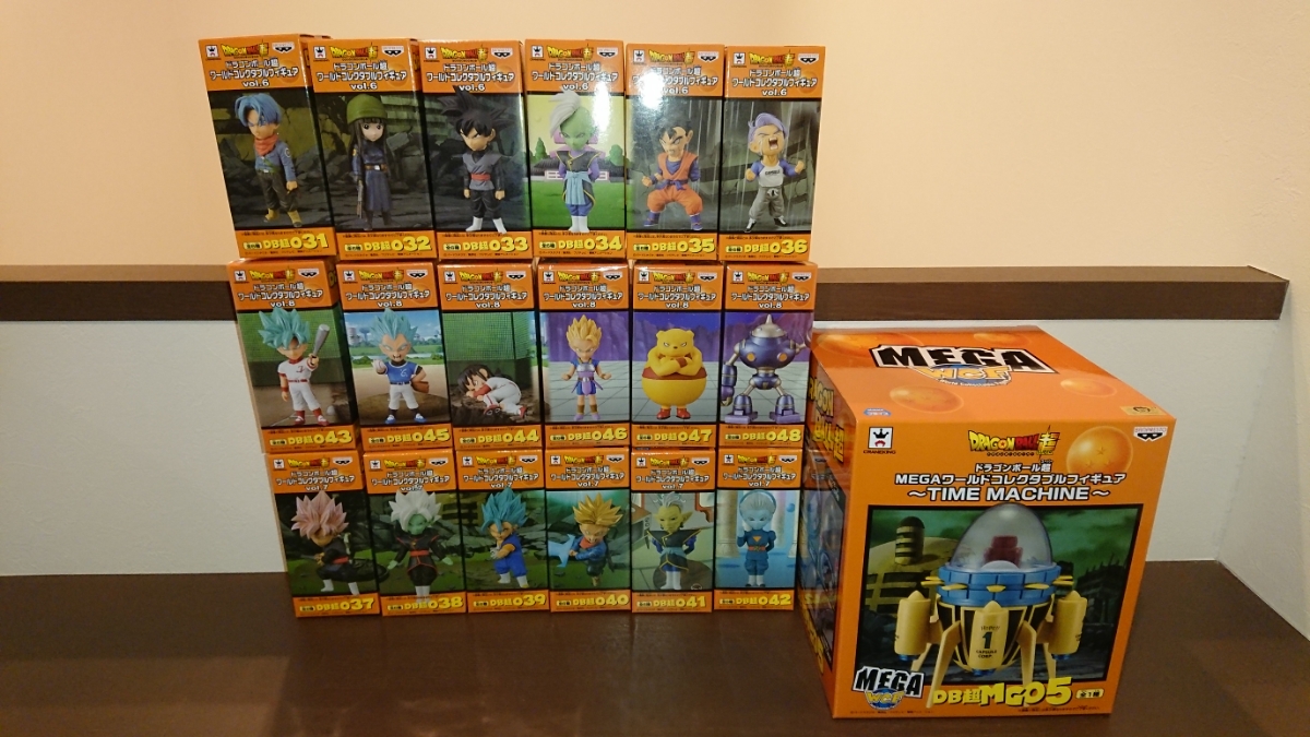 ドラゴンボール超 コレクタブルフィギュア vol.6+vol.7+vol.8 各全6種