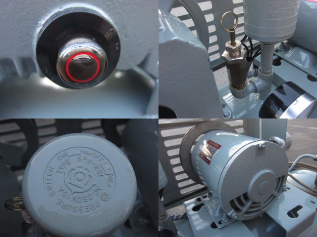 美品】日立 ベビコン/エアーコンプレッサー BP-10TL 1馬力/750W タンク 