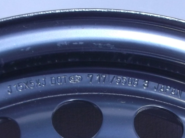 ■■ホンダ　純正５穴スチールホイル+キャップ中古４本セット【現行ステップワゴン】■■