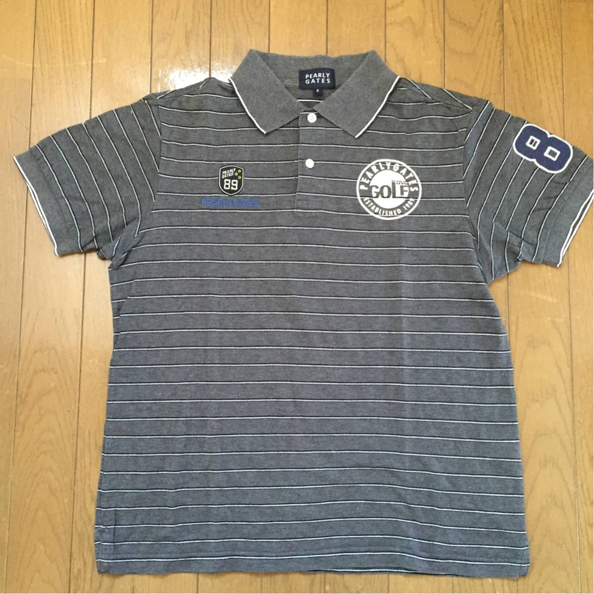 パーリーゲイツ PEARLY GATES 半袖 サイズ4_1
