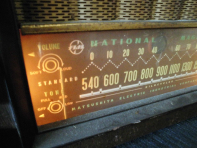 Bluetooth付マジックアイ ナショナル真空管ラジオ 昭和レトロBX-210 