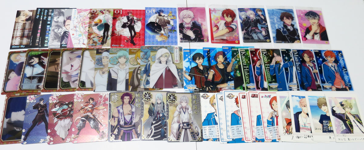 女性向け 大量 グッズ まとめ売り うたプリ 刀剣乱舞 アイドリッシュセブン他 乙女系 トートバッグ カード Cd フィギュア うちわ コミック アニメグッズ 売買されたオークション情報 Yahooの商品情報をアーカイブ公開 オークファン Aucfan Com