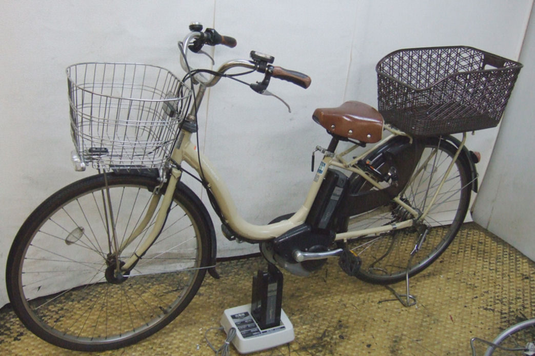 ヤマハ☆ PASナチュラ☆新基準☆電動自転車6.6Ah予備バッテリー付