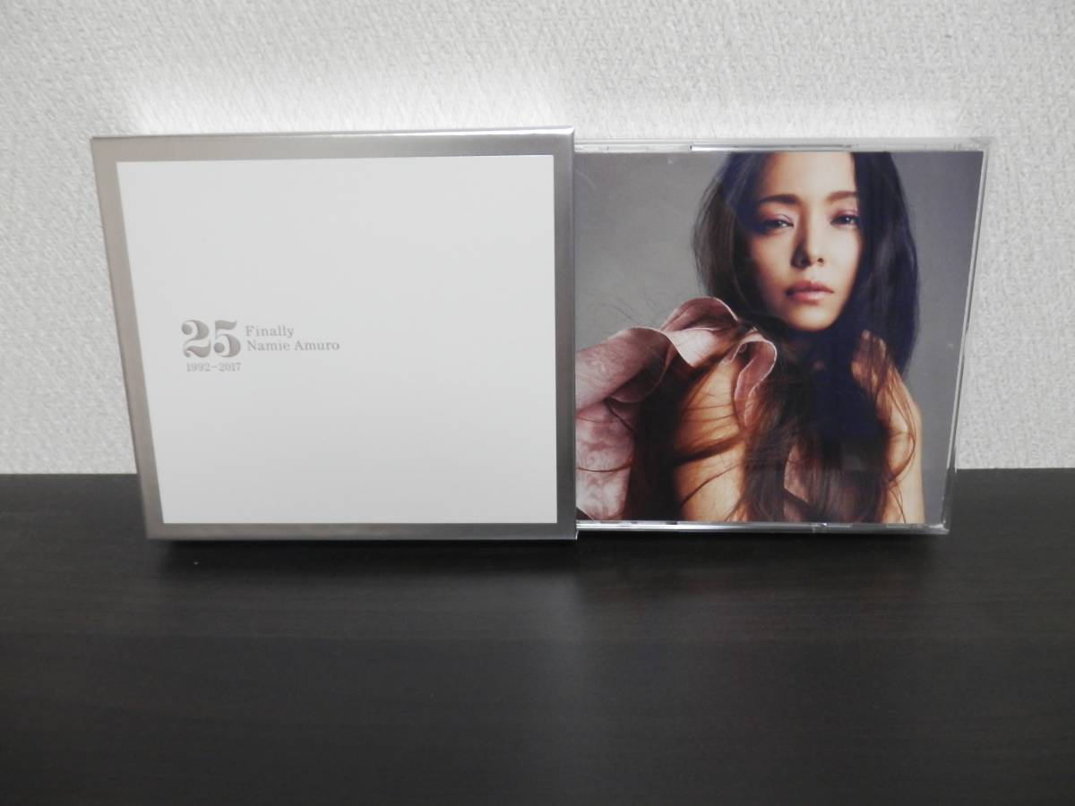 即決送料無料★初回限定盤★安室奈美恵★ベストアルバム Finally★3CD＋DVD★初回BOX仕様＆ツアー抽選選考予約シリアルあり