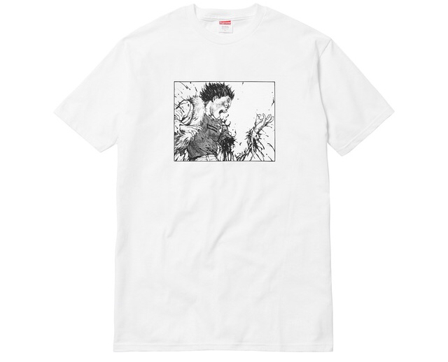 Lサイズ AKIRA / Supreme Arm Tee Tシャツ white 白 ホワイト アキラ アーム シュプリーム 17AW 17FW