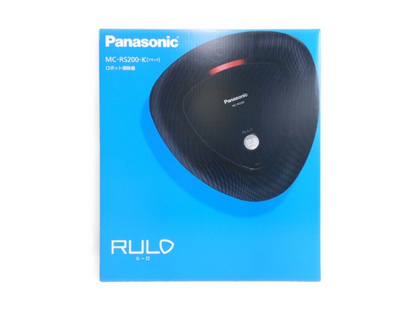未使用 Panasonic パナソニック MC-RS200-K ルーロ 掃除機 ロボット ブラック N2754261