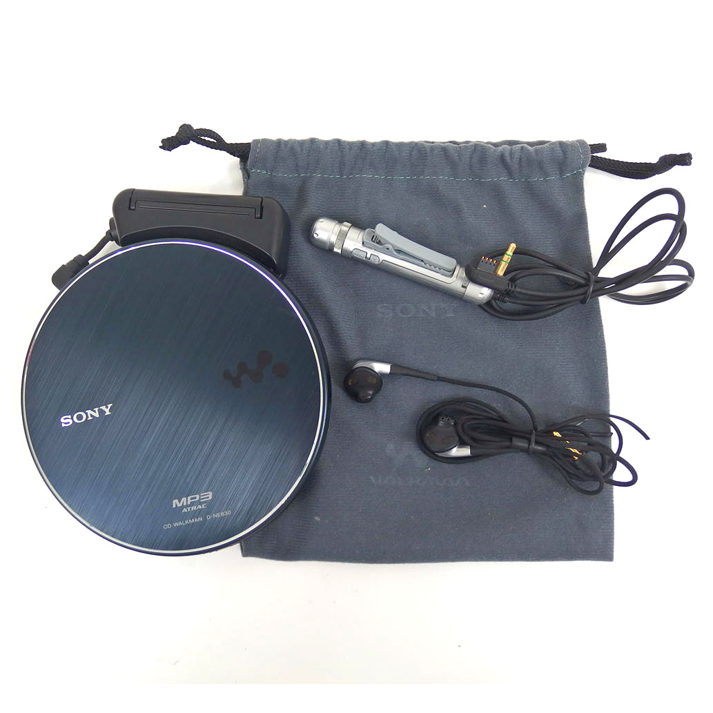 ジャンク品 SONY ソニー CDウォークマン/WALKMAN D-NE830 オーディオ