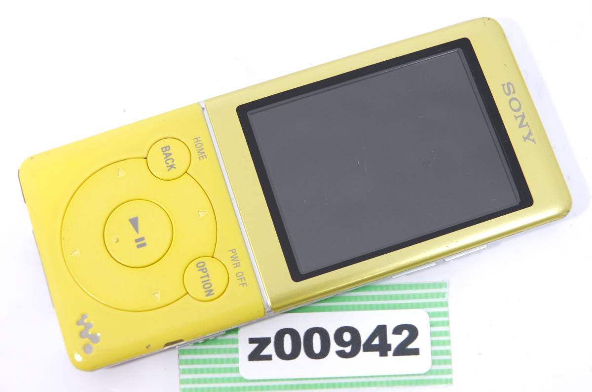 【希少美品】動作◎ SONY WALKMAN NW-S775 16GB イエロー SONY WALKMAN NW-S775 イエロー16GB 動作品 【z00942】 SONY NW-S775