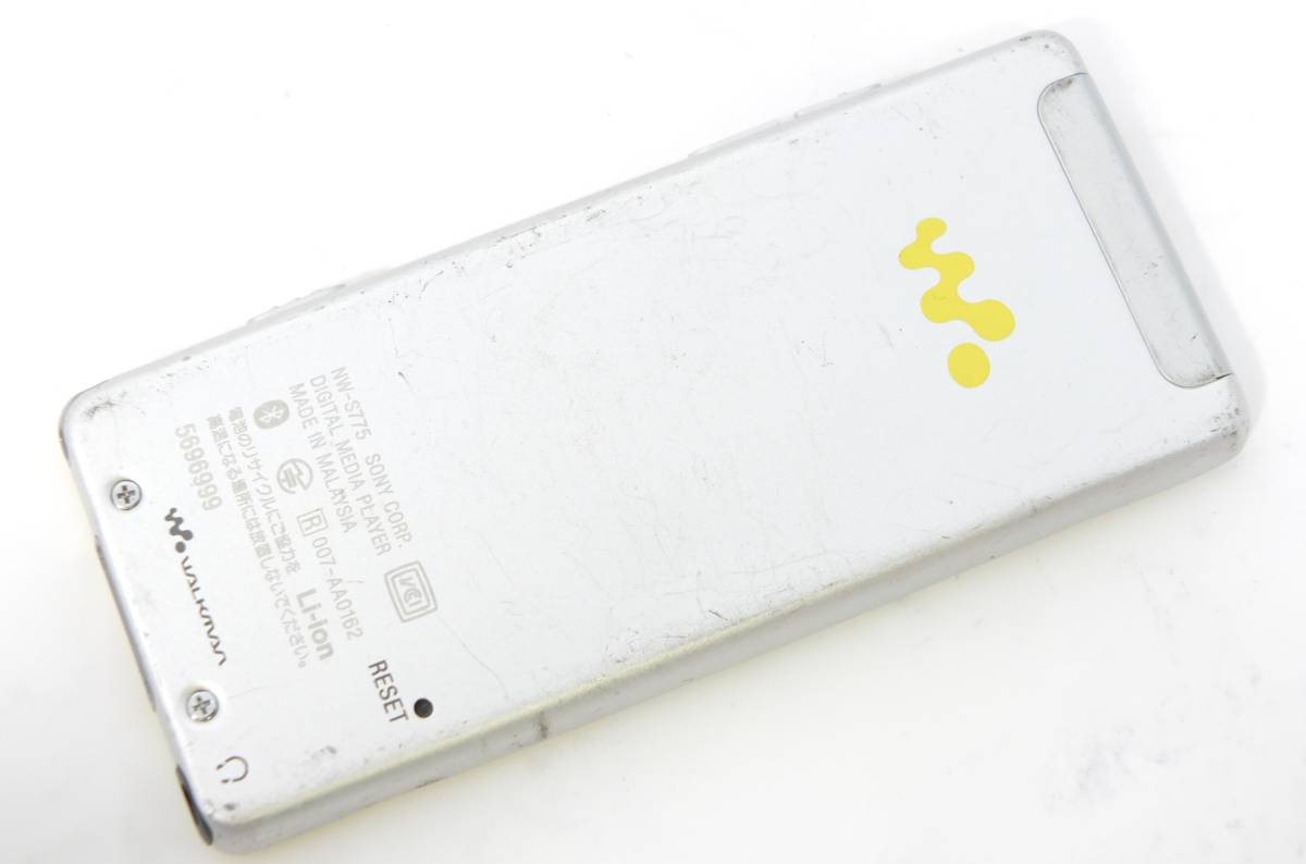 SONY WALKMAN NW-S775 イエロー16GB 動作品 【z00942】 SONY NW-S775