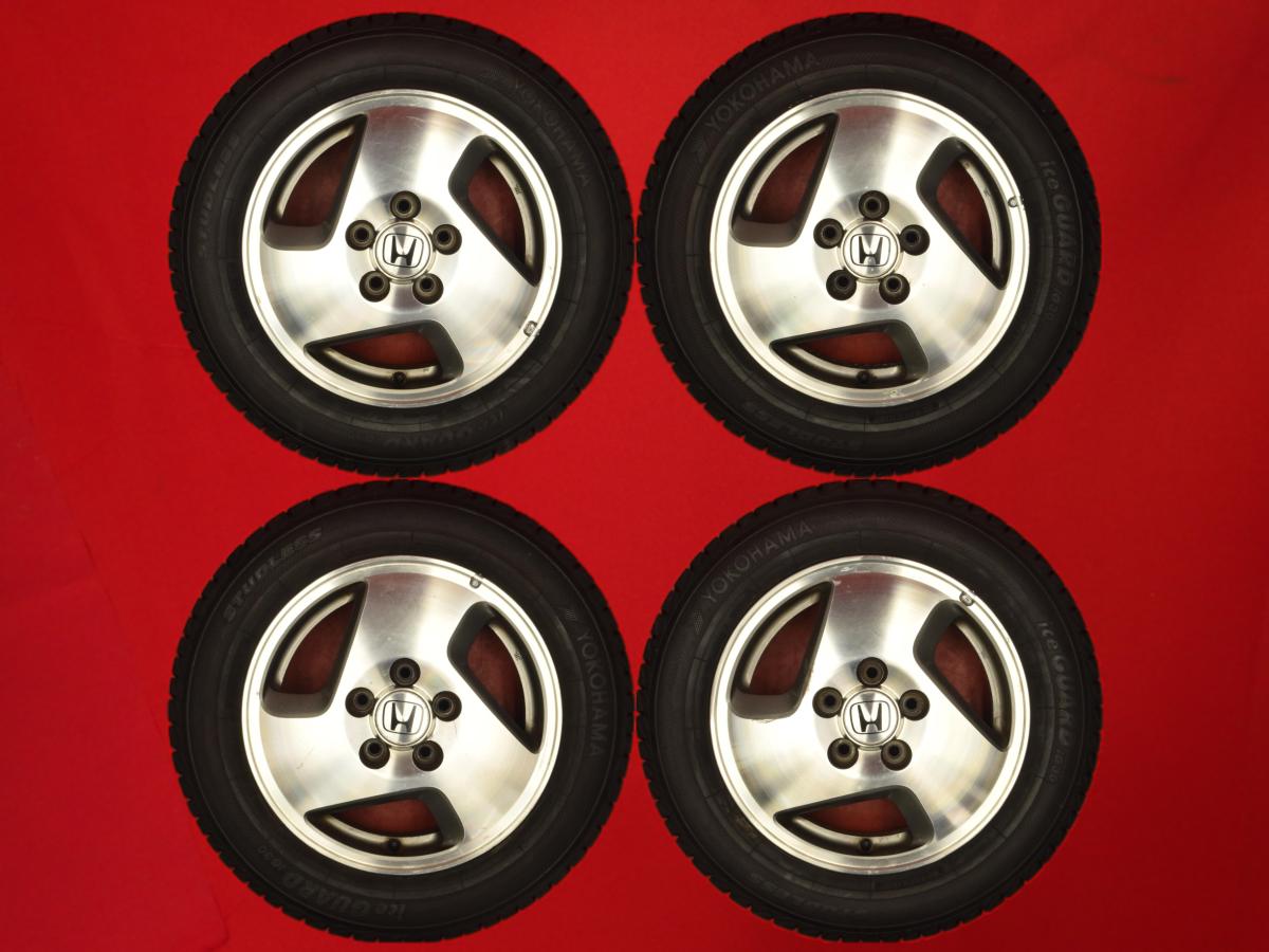 ホンダ純正+ヨコハマアイスガードIG30[185/65R15]8.5/8分山★2代目フリードへ！ 凍結路が心配な方はヨコハマ製がオススメ！stwt15