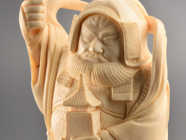 蘇良 マンモス牙彫刻『七福神』七尊一組 - 国内外の優れた伝統