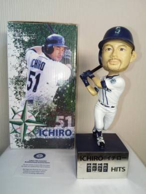 ☆激レア☆イチロー ヒットカウンター ボブルヘッド マリナーズ 2011