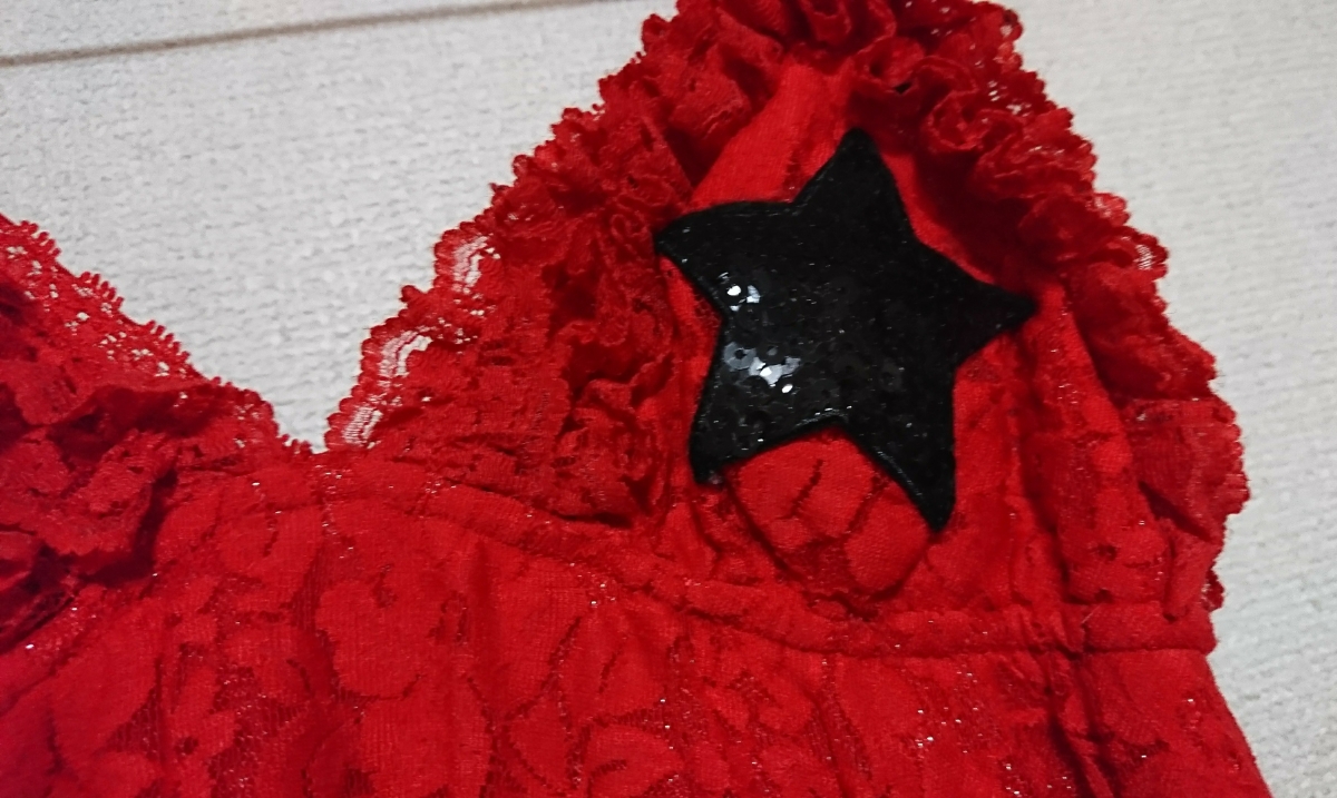 tutuha GLAVIL キャミレースワンピース GLAVIL tutuHA レース ワンピース レッド 赤 チュチュア キャミ ワンピ