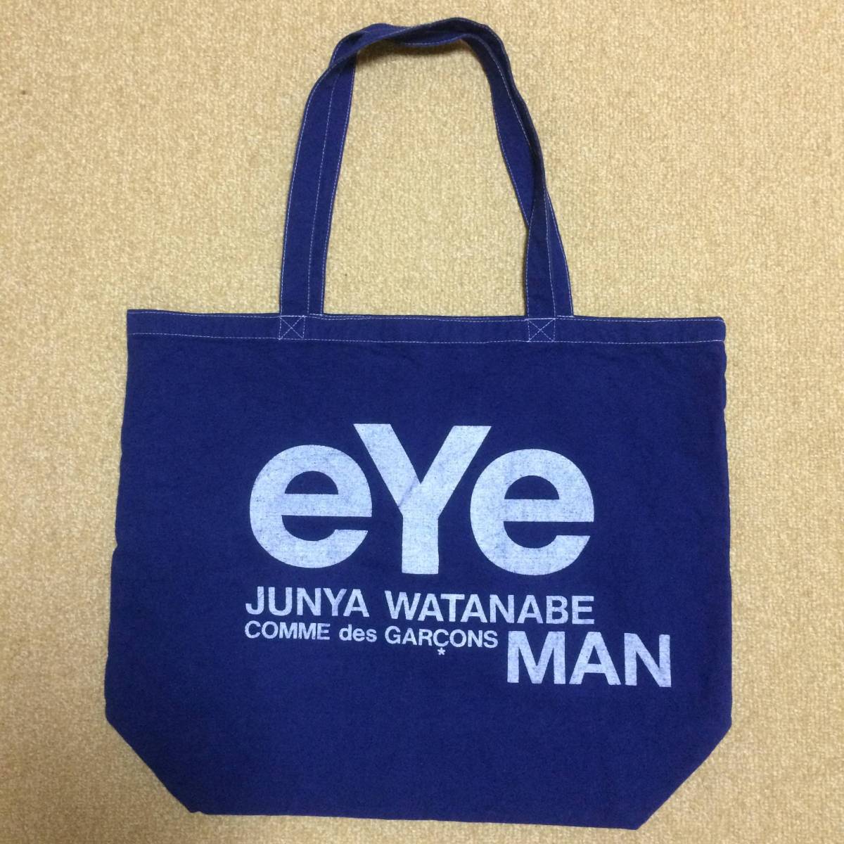 ■新品 正規品■eYe JUNYA WATANABE MAN コムデギャルソン コットン キャンバス トートバッグ■