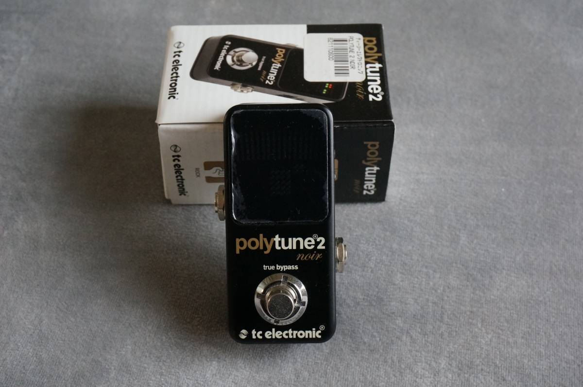 tc electronic PolyTune2 noir チューナー ポリチューン
