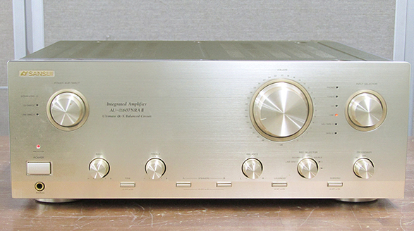 動作確認済 美品 SANSUI/サンスイ インテグレーテッド/プリメインアンプ AU-α607NRAⅡ 山水